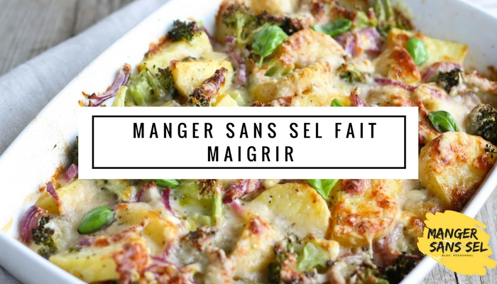 MAIGRIR SANS SEL